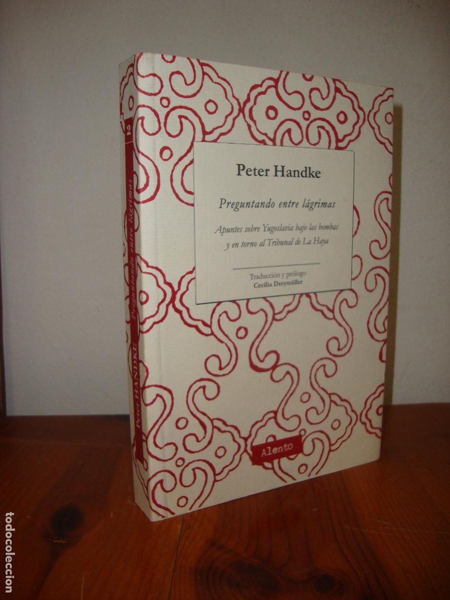 Libros de segunda mano: PREGUNTANDO ENTRE LAGRIMAS (ALENTO) - PETER HANDKE