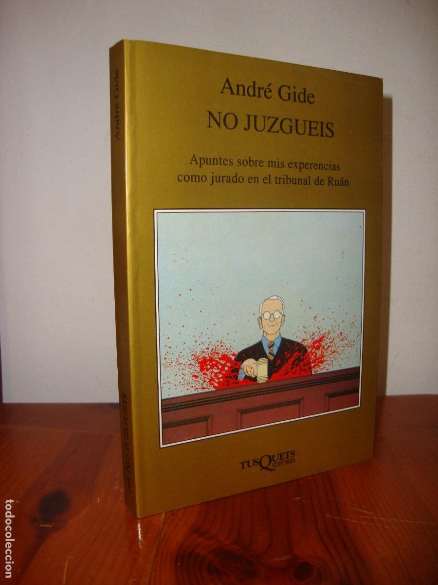 Libros de segunda mano: NO JUZGUEIS (TUSQUETS) - ANDRE GIDE