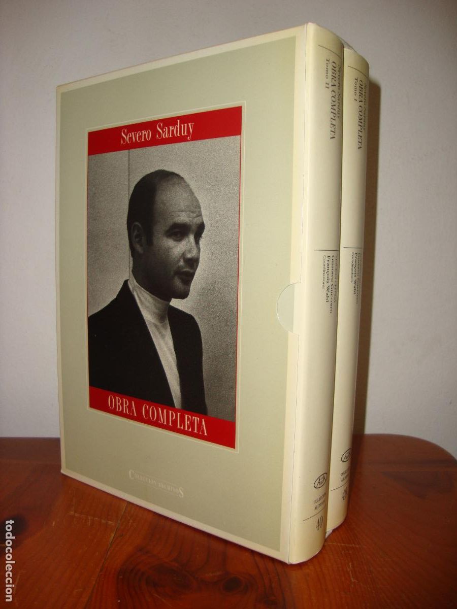 Libros de segunda mano: OBRA COMPLETA. DOS TOMOS CON ESTUCHE (ALLCA XX, COLECCION ARCHIVOS) - SEVERO SARDUY / GUSTAVO GUERRE