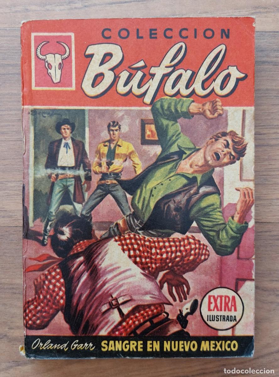 Libros de segunda mano: BUFALO EXTRA ILUSTRADA BRUGUERA OESTE N&ordm; 181-SANGRE EN NUEVO MEXICO (ORLAND GARR) NOVELAS-BOLSILIBRO