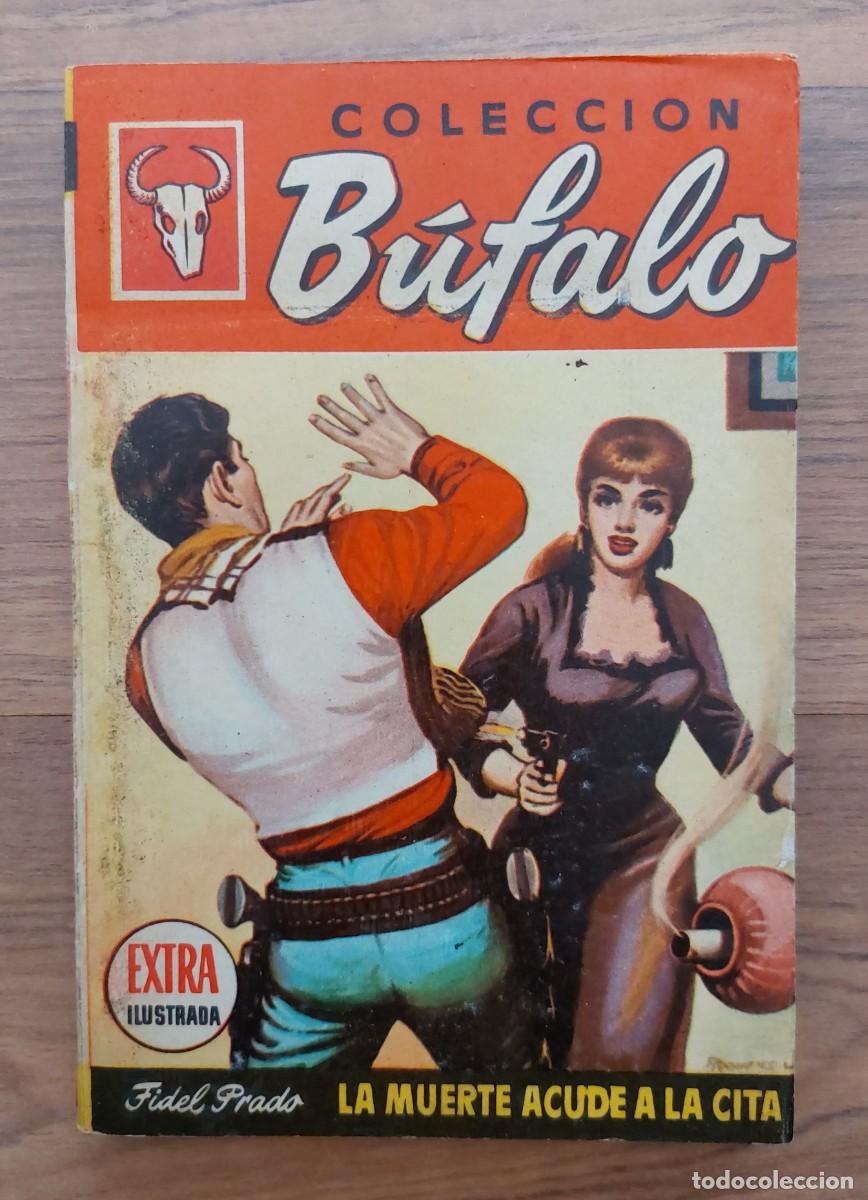 Second hand books: BUFALO EXTRA ILUSTRADA BRUGUERA OESTE N&ordm; 221-LA MUERTE ACUDE A LA CITA (FIDEL PRADO) NOVELAS-PULP