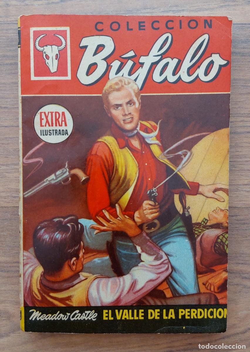 Libros de segunda mano: BUFALO EXTRA ILUSTRADA BRUGUERA OESTE N&ordm; 133-EL VALLE DE LA PERDICION (MEADOW CASTLE) NOVELAS-PULP