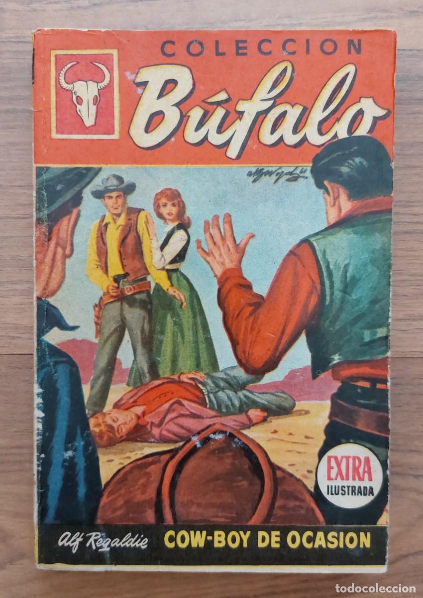 Libros de segunda mano: BUFALO EXTRA ILUSTRADA BRUGUERA OESTE N&ordm; 227-COW-BOY DE OCASION (ALF REGALDIE) NOVELAS-BOLSILIBROS