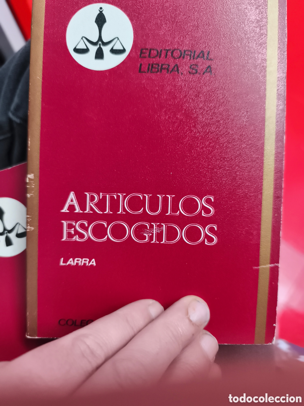 Libros de segunda mano: Art&iacute;culos escogidos, Larra