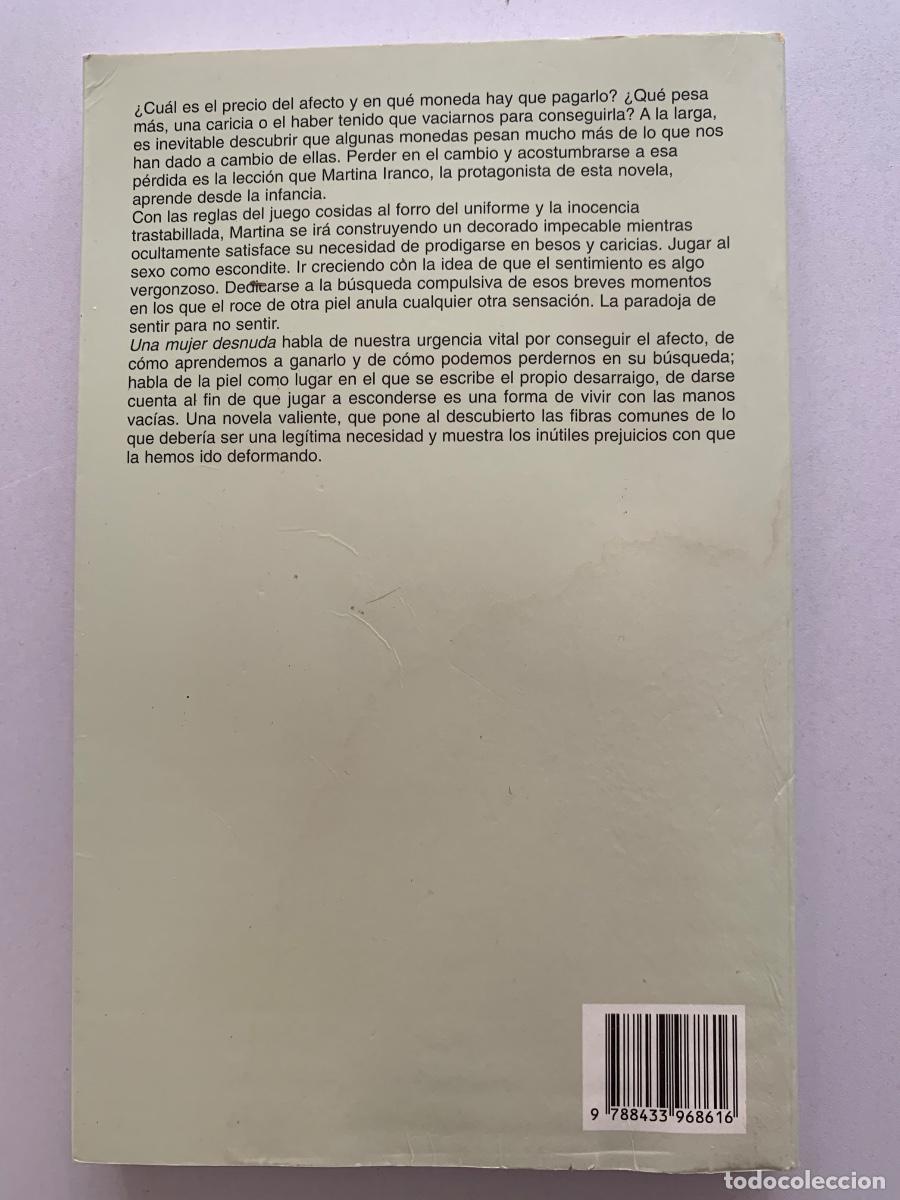 Libros de segunda mano: Una mujer desnuda (Bols 35) - Foto 2