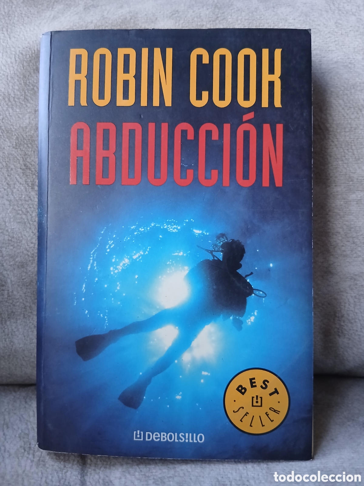 Libros de segunda mano: Libro Abducci&oacute;n -Robin Cook- Ed. DeBolsillo