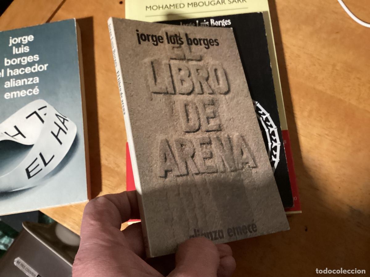 Libros de segunda mano: EL LIBRO DE ARENA, Jorge Luis Borges, 1977, Alianza COMO NUEVO