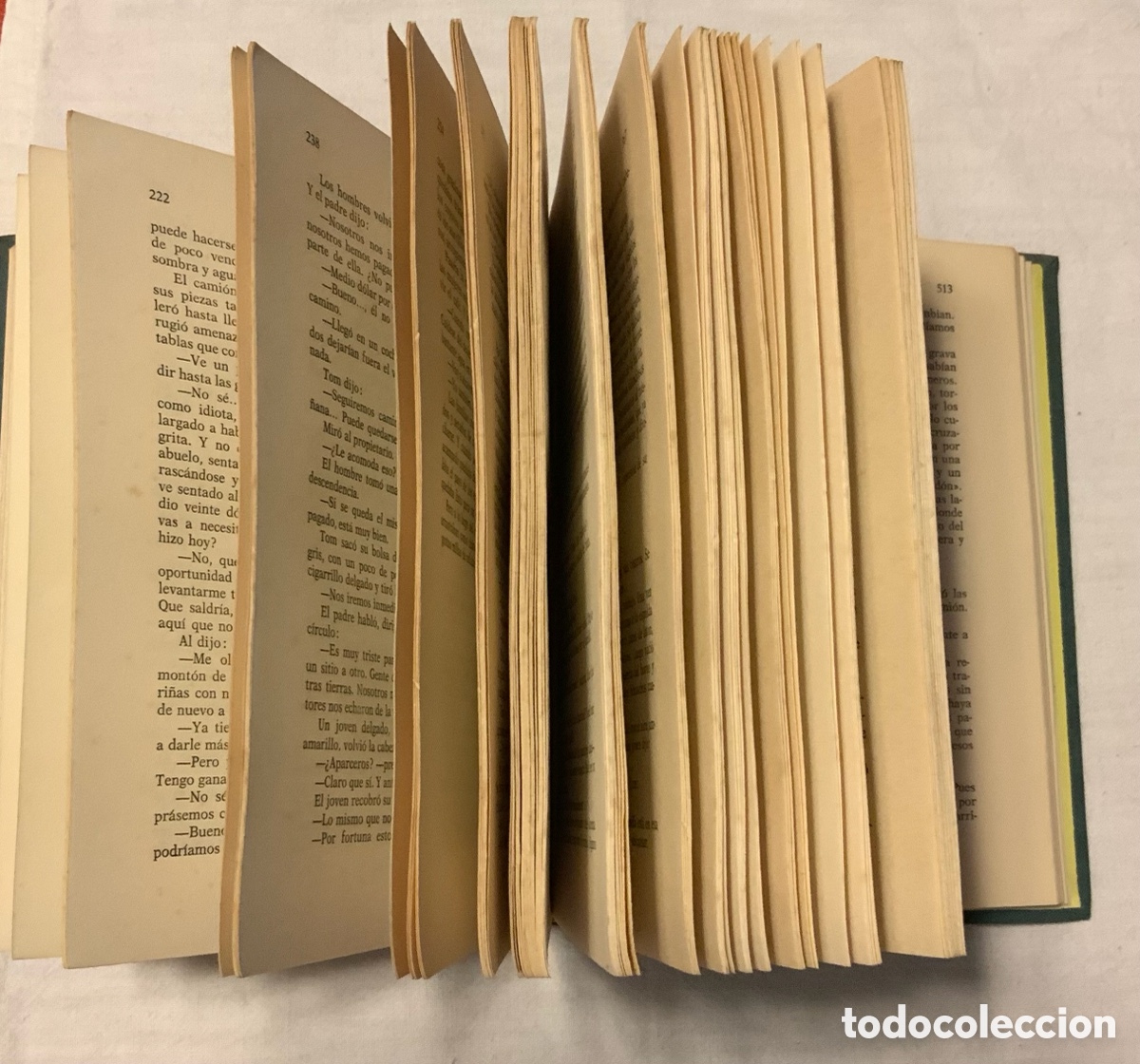Libros de segunda mano: Las uvas de la ira. John Steinbeck. 1965 - Foto 4