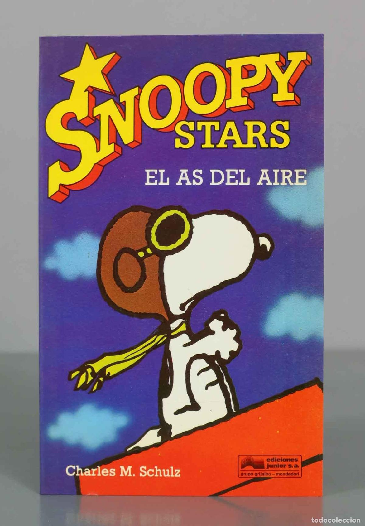 Libros de segunda mano: Snoopy Stars N&ordm; 1 El as del aire - Charles M. Schulz - Ediciones Junior