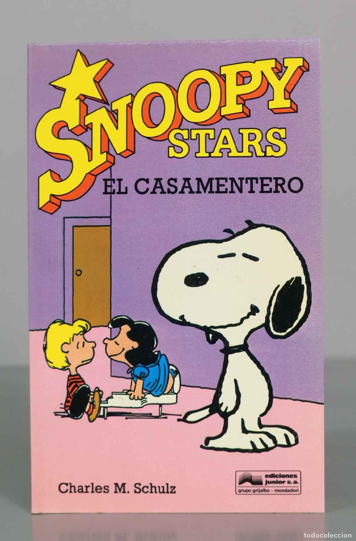 Libros de segunda mano: Snoopy Stars El Casamentero - Charles M. Schulz - Ediciones Junior
