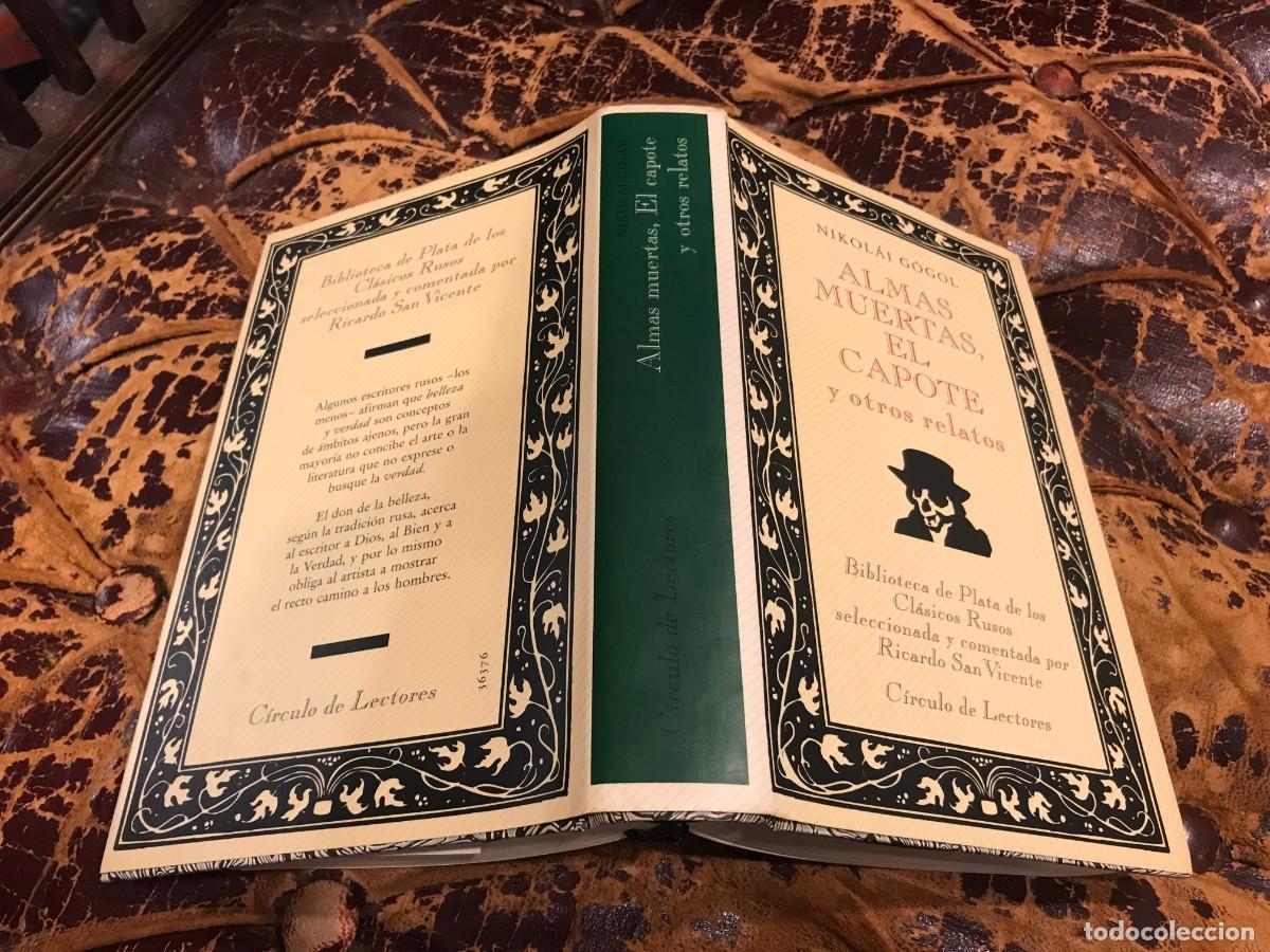 Libros de segunda mano: BIBLIOTECA DE PLATA DE LOS C&Aacute;SICOS RUSOS. NIKOL&Aacute;I GOGOL. ALMAS MUERTAS, EL CAPOTE... 1991, C&Iacute;RCULO
