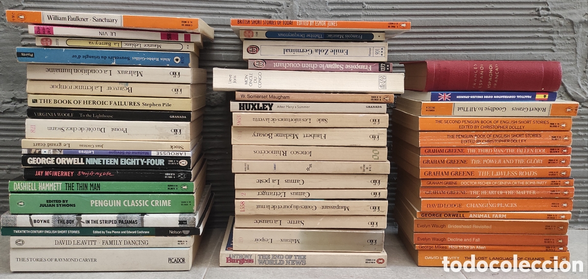 Libros de segunda mano: LOTE 52 LIBROS EN INGL&Eacute;S Y FRANC&Eacute;S. NARRATIVA CL&Aacute;SICA, CONTEMPOR&Aacute;NEA Y DICCIONARIOS