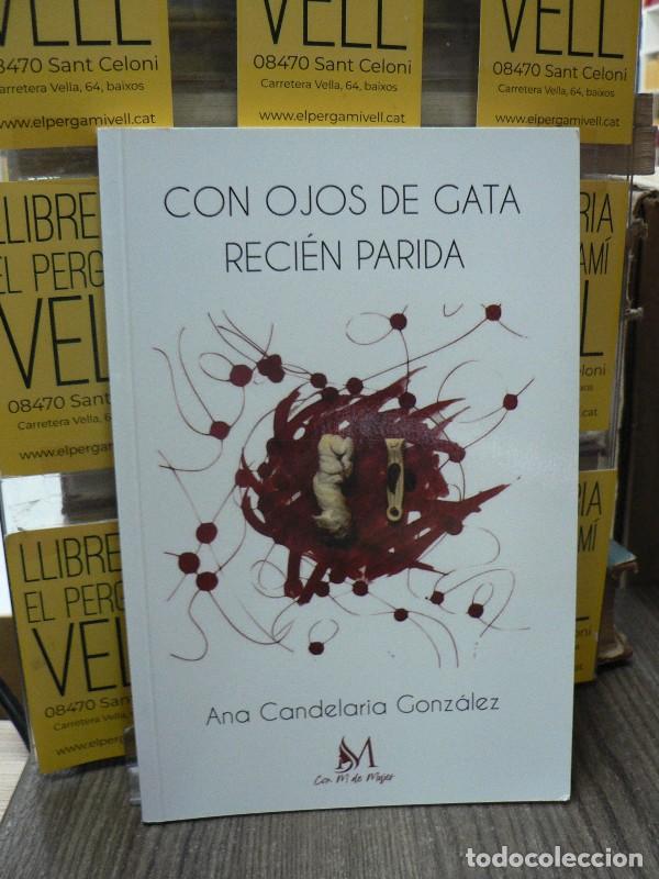 Libros de segunda mano: Con ojos de gata reci&eacute;n parida - Ana Candelaria Gonz&aacute;lez - Ediciones con M de Mujer