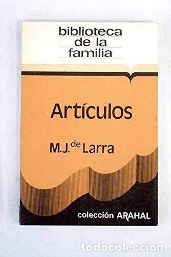 Libros de segunda mano: Art&iacute;culos. M.J. de Larra - Foto 1