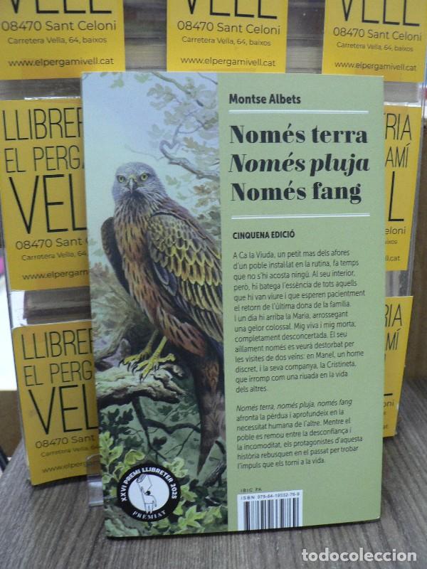 Libros de segunda mano: Nom&eacute;s terra, nom&eacute;s pluja, nom&eacute;s fang - Montse Albets Reig - Edicions del Periscopi - Escafandre 22