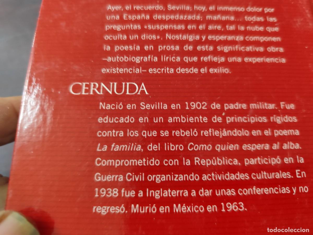 Libros de segunda mano: OCNOS / LUIS CERNUDA / PU-GUI-12 / EL PAIS / - Foto 5