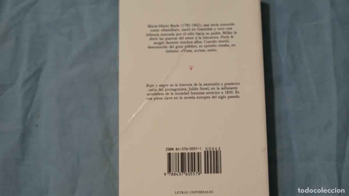 Libros de segunda mano: Stendhal - Rojo y negro - Catedra 2001 - Foto 3