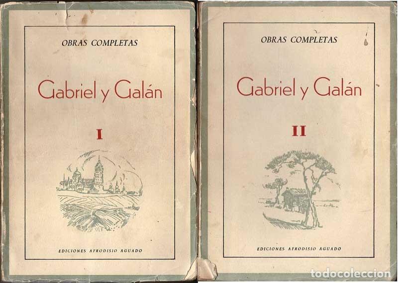 Libros de segunda mano: Obras Completas, 2 tomos - Gabriel y Gal&aacute;n - Foto 1