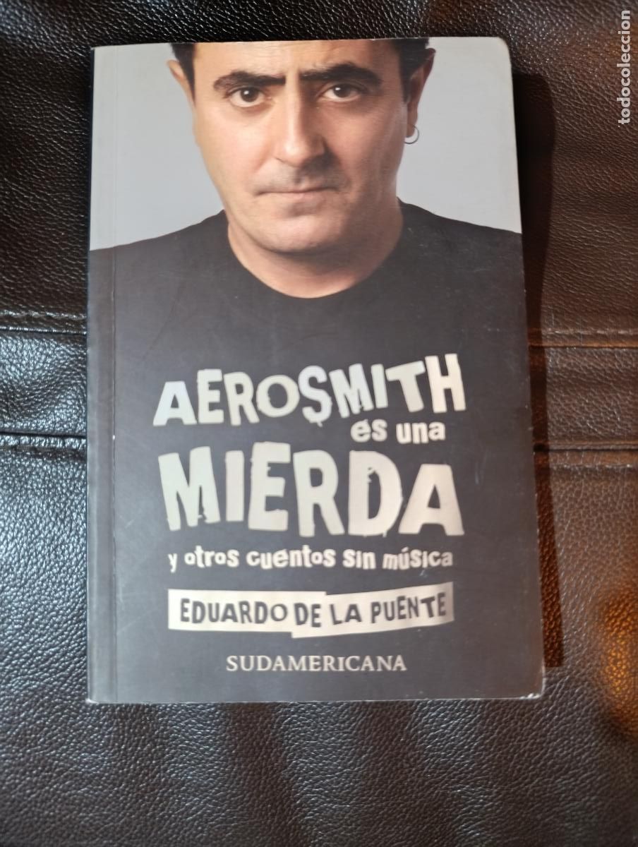Libros de segunda mano: AEROSMITH ES UNA MIERDA EDUARDO DE LA PUENTE