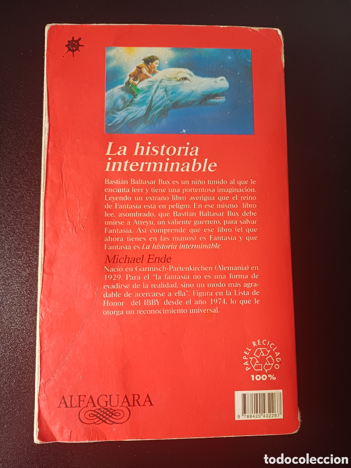 Libros de segunda mano: LA HISTORIA INTERMINABLE MICHAEL ENDE ALFAGUARA JULIO 1996