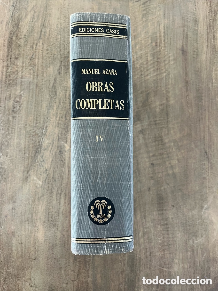 Libros de segunda mano: Manuel Aza&ntilde;a: Obras Completas (Vol. IV)
