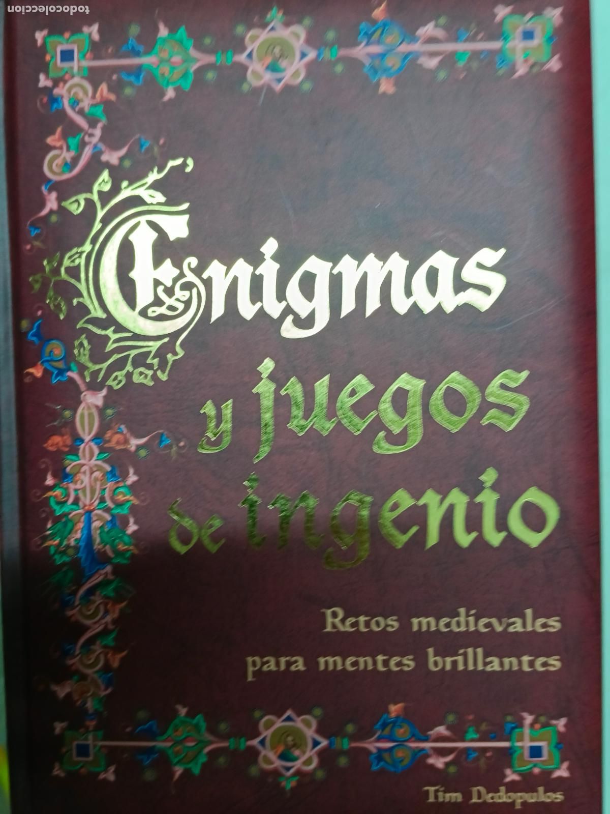 Libros de segunda mano: ENIGMAS Y JUEGOS DE INGENIO / TIM DEDOPULOS / EDITORIAL GRIJALBO
