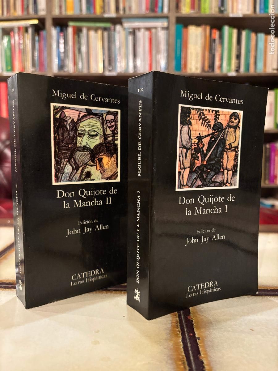 Libros de segunda mano: Don Quijote de la mancha. Miguel de Cervantes. Edici&oacute;n John Jay Allen. Catedra letras hisp&aacute;nicas