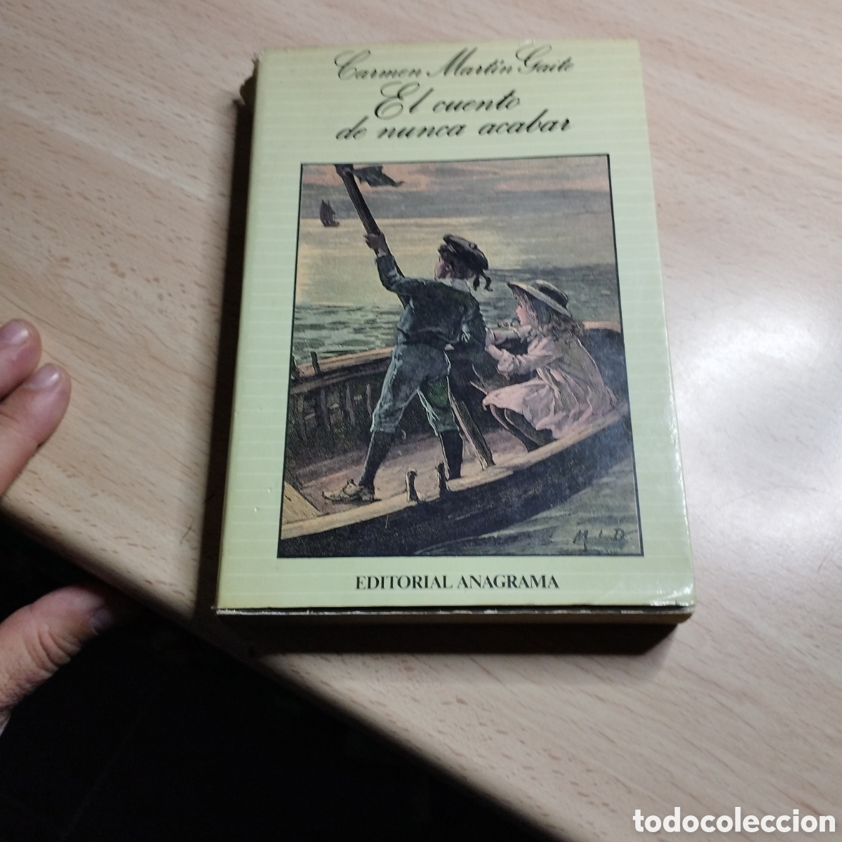 Libros de segunda mano: El cuento de nunca acabar. Carmen Mart&iacute;n Gaite. 1988. Anagrama. Ilustrado