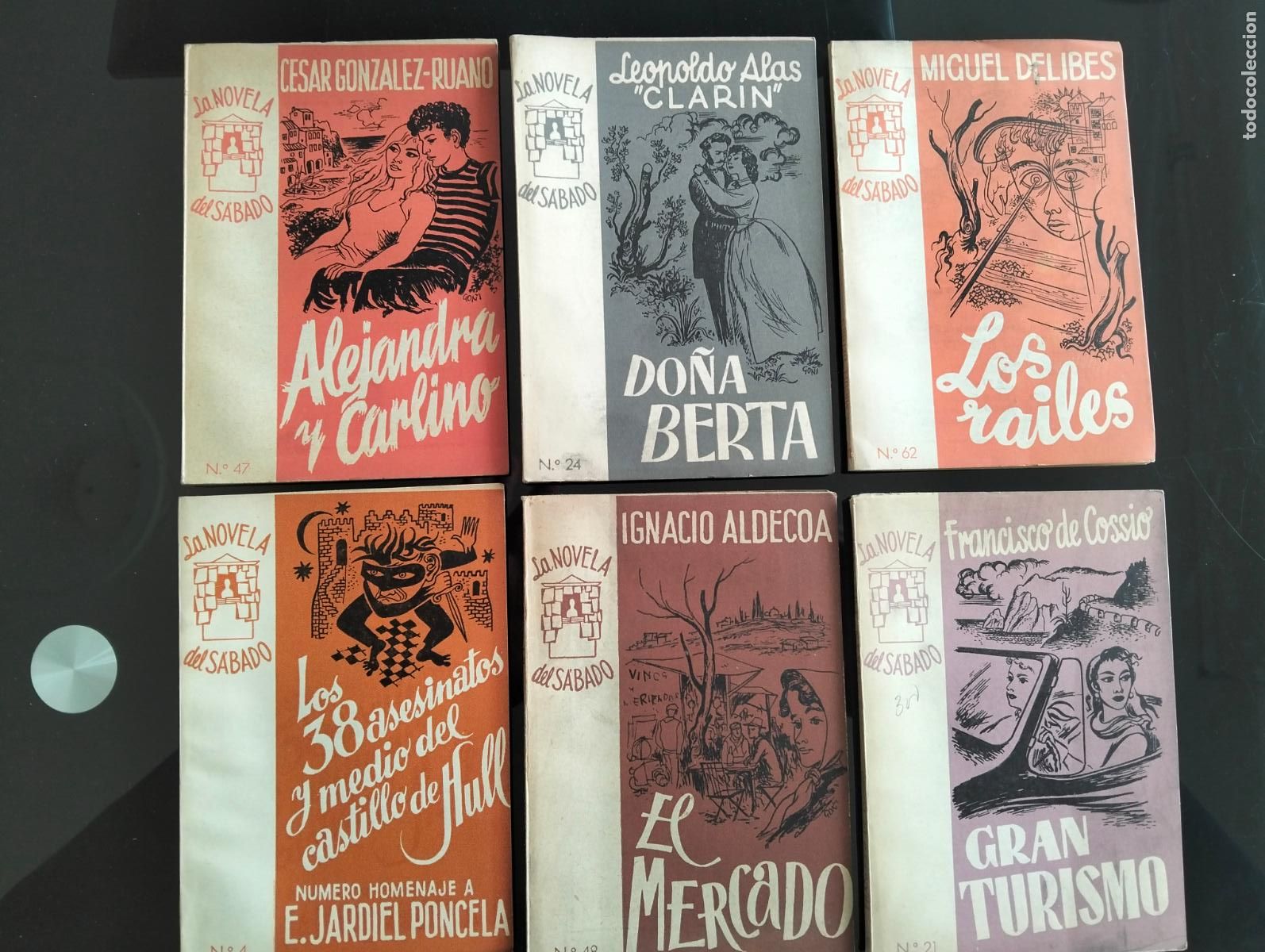 Libros de segunda mano: Lote de La Novela del Sabado. Los de la foto. VISITA MI CATALOGO. L54