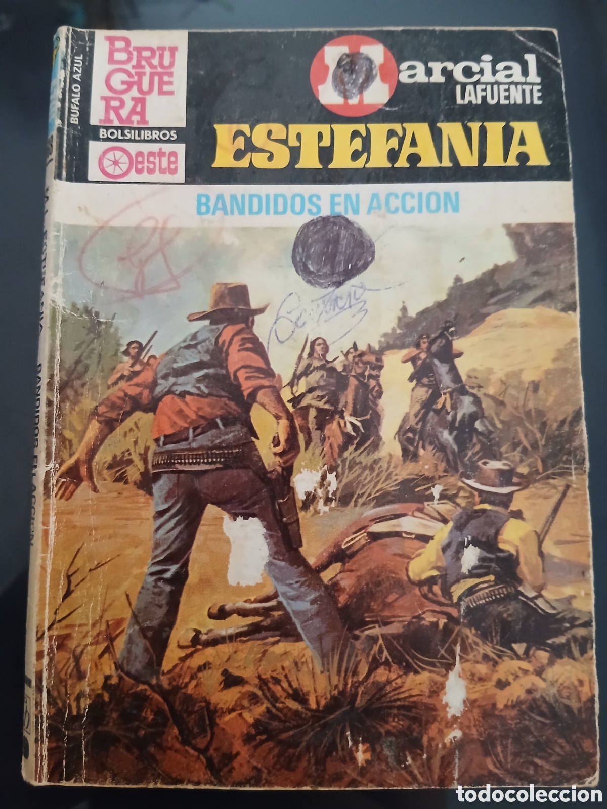 Libros de segunda mano: Novela Oeste: Bandidos en accion ( ML Estefania)