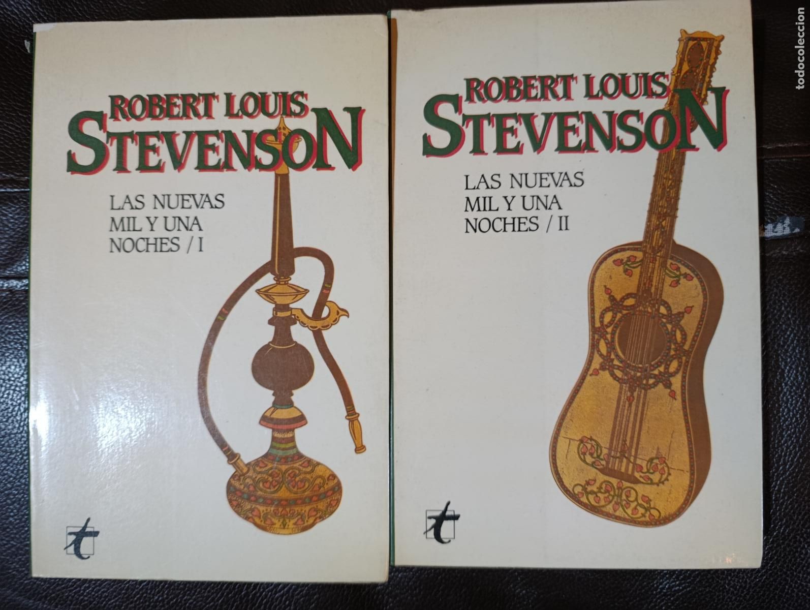 Libros de segunda mano: LAS NUEVAS MIL Y UNA NOCHES DOS TOMOS ROBERT LOUIS STEVENSON