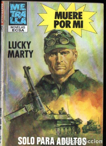 Second hand books: LUCKY MARTY : MUERE POR M&Iacute; (METRALLA N&ordm; 52 - ECSA, 1981)
