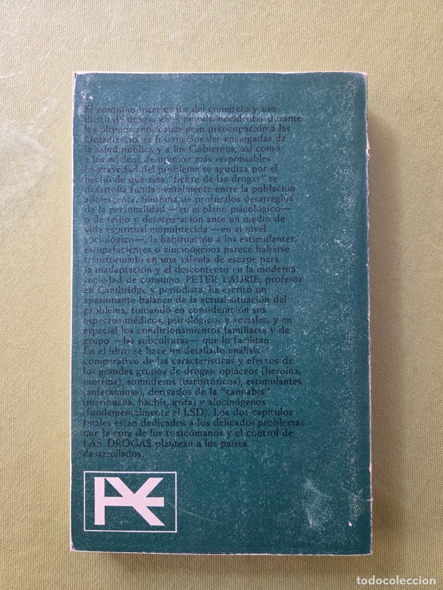 Libros de segunda mano: Las drogas - Peter Laurie. - Foto 2
