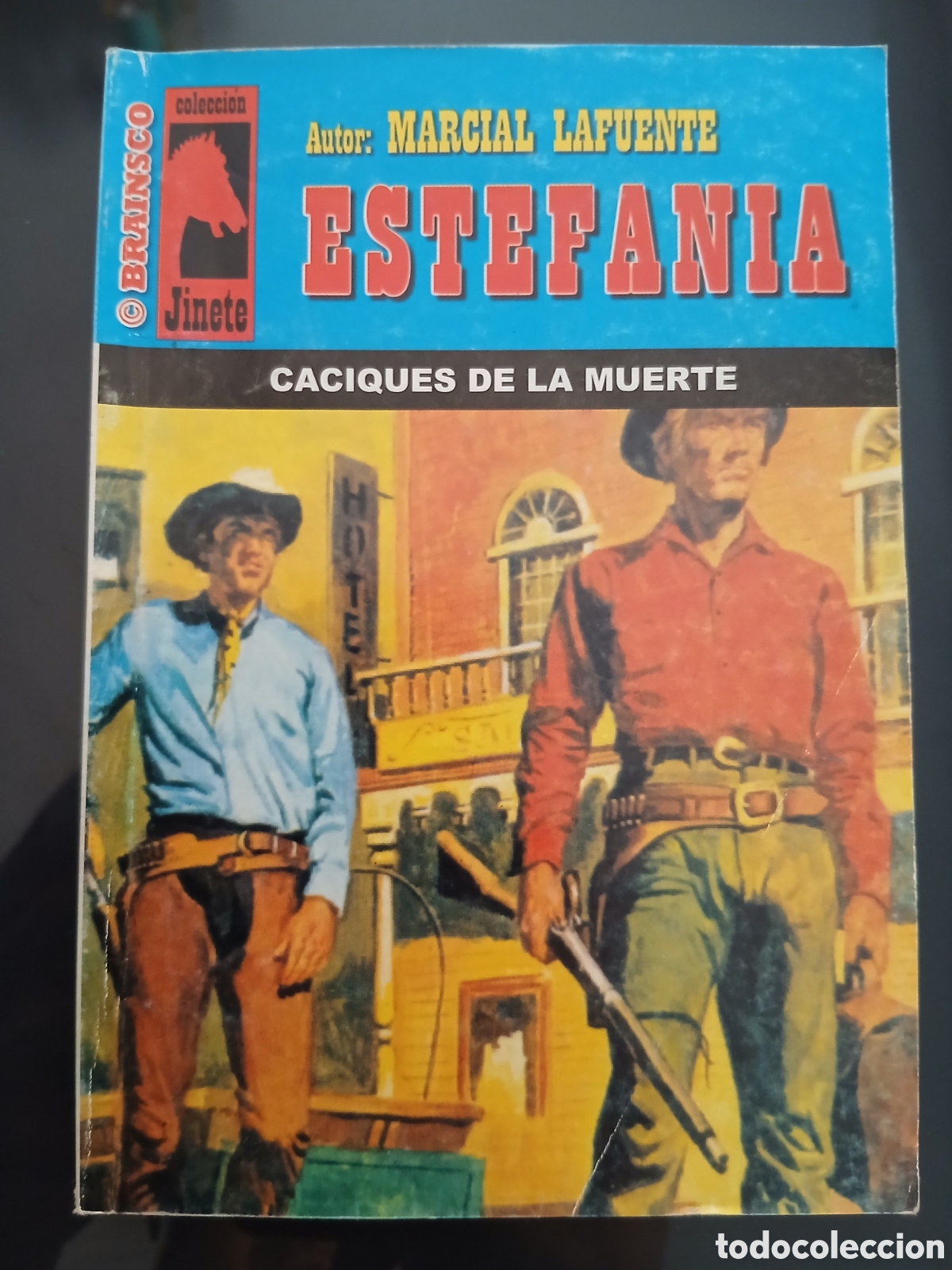 Libros de segunda mano: Novela Oeste: Caciques de la muerte ( ML Estefania)