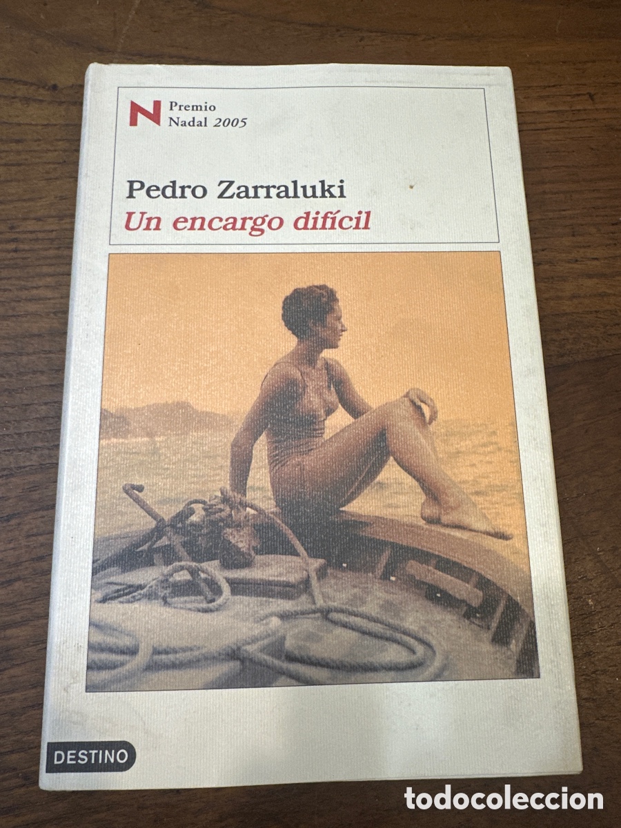 Libros de segunda mano: UN ENCARGO DIF&Iacute;CIL - PEDRO ZARRALUKI