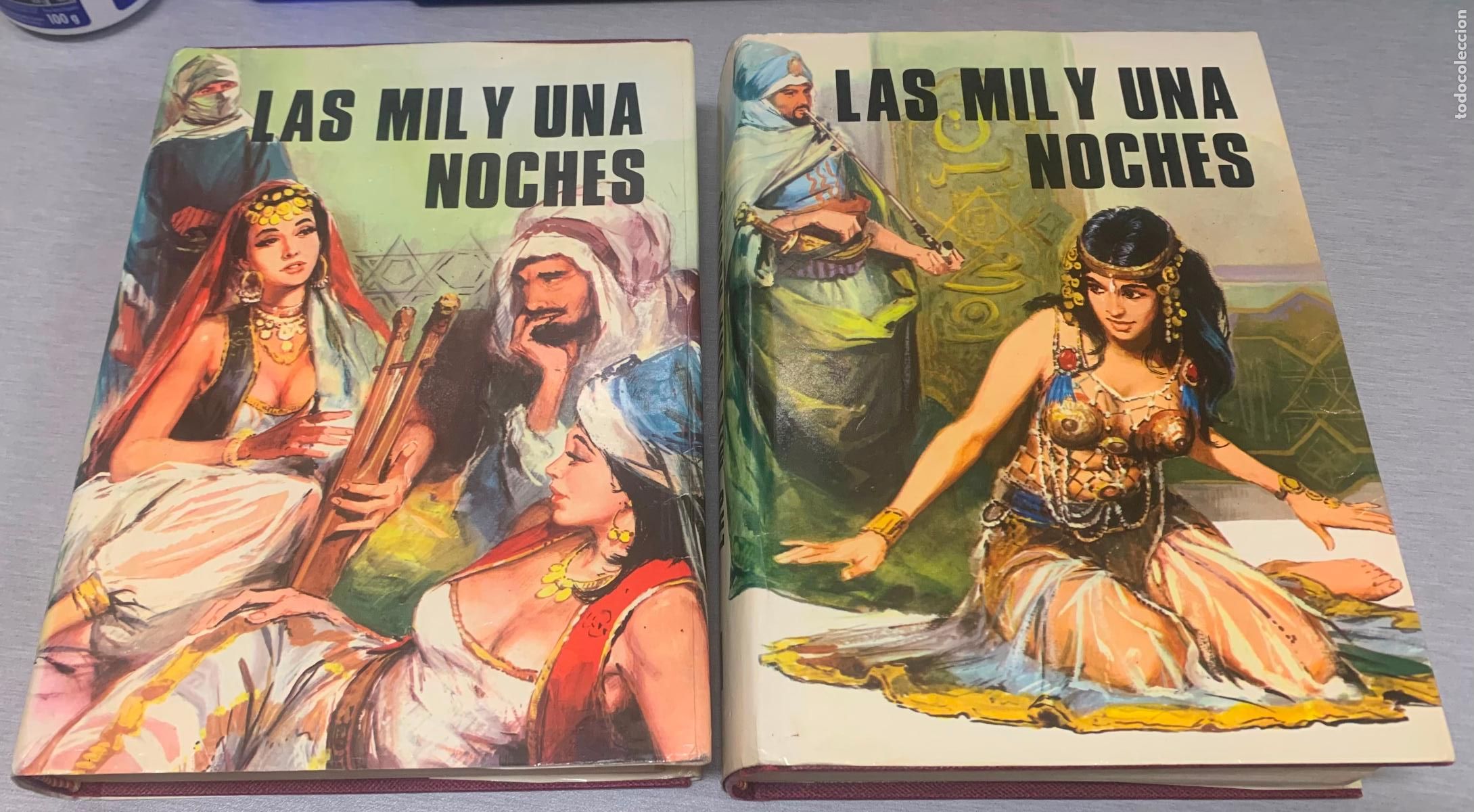 Libros de segunda mano: LAS MIL Y UNA NOCHES / EN 2 LIBROS / EDICIONES PETRONIO 1973