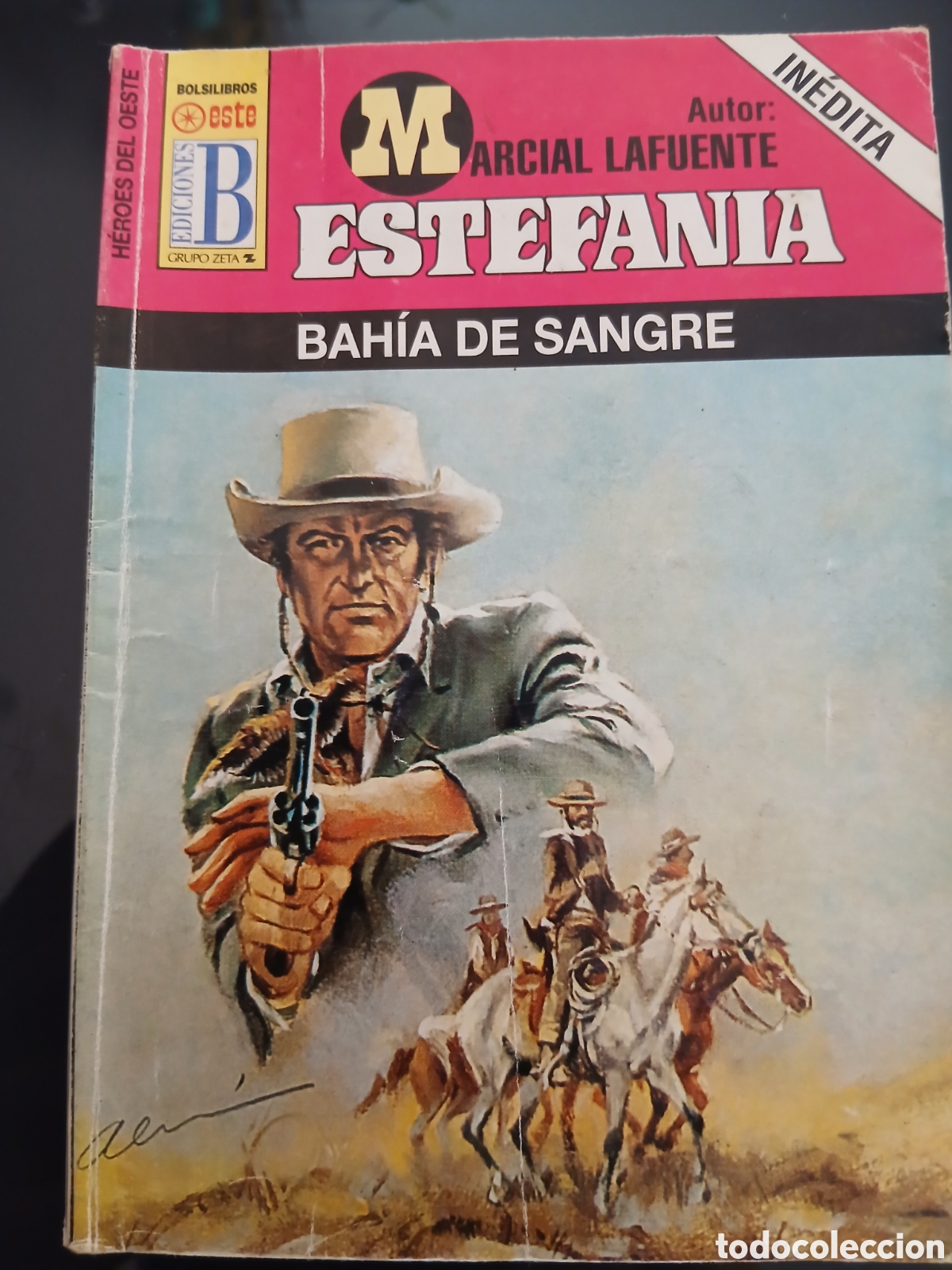Libros de segunda mano: Novela Oeste: Bahia de sangre ( ML Estefania)