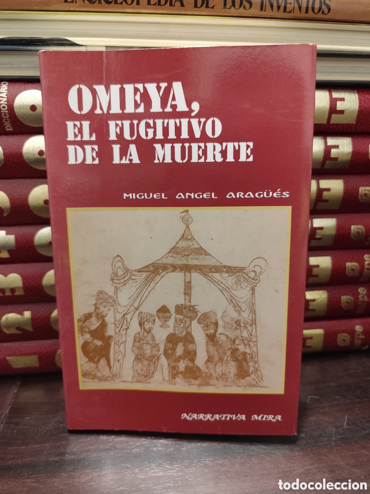 Libros de segunda mano: OMEYA EL FUGITIVO DE LA MUERTE - MIGUEL &Aacute;NGEL ARAGUES