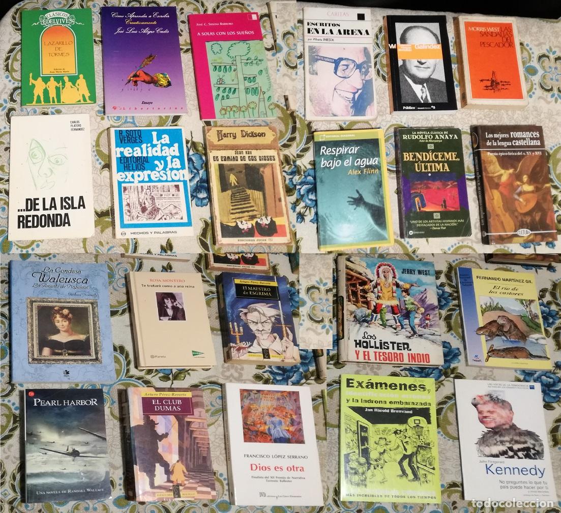 Libros de segunda mano: Lote de 22 libros variados (Lote 64)