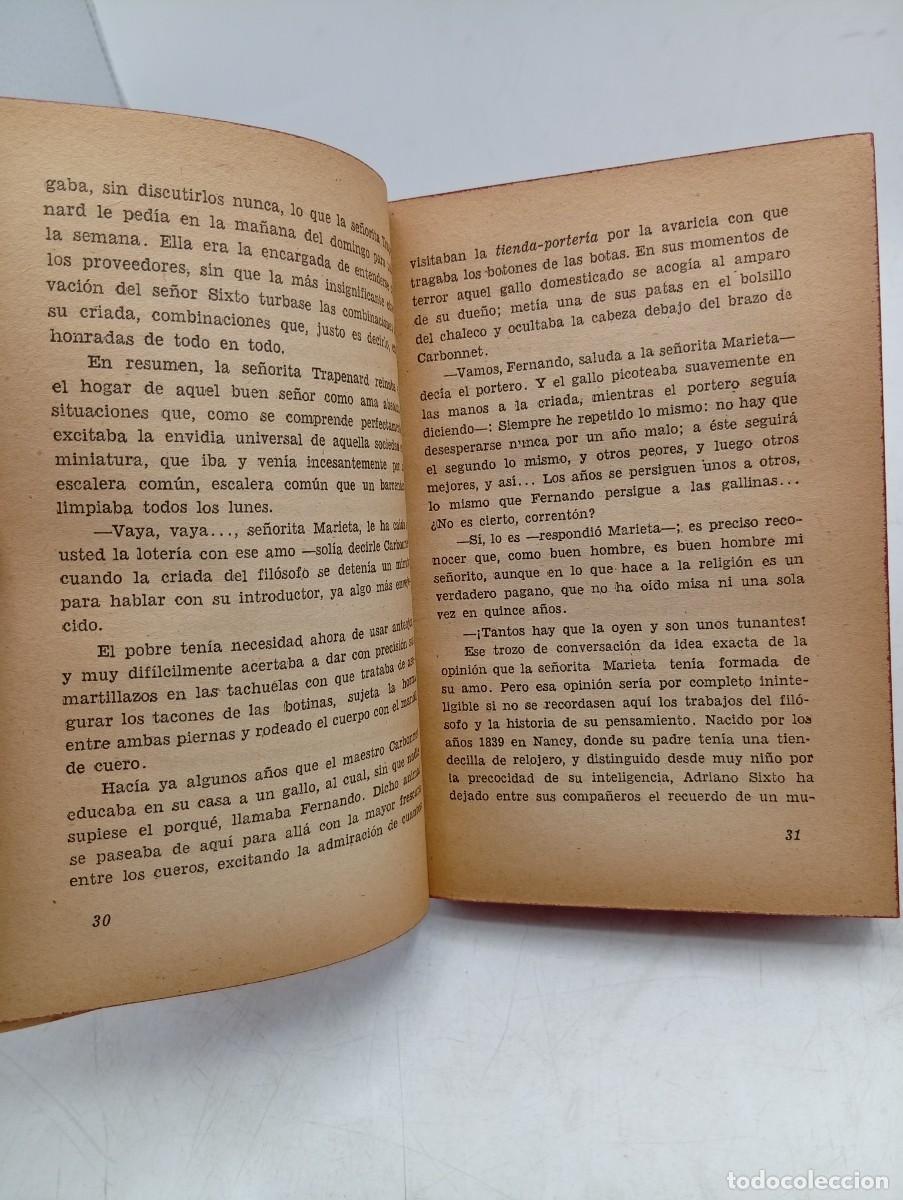 Libros de segunda mano: EL DISCIPULO. PAUL BOURGET. EDITORA ZIG-ZAG. 1944. PAGS: 302. - Foto 4