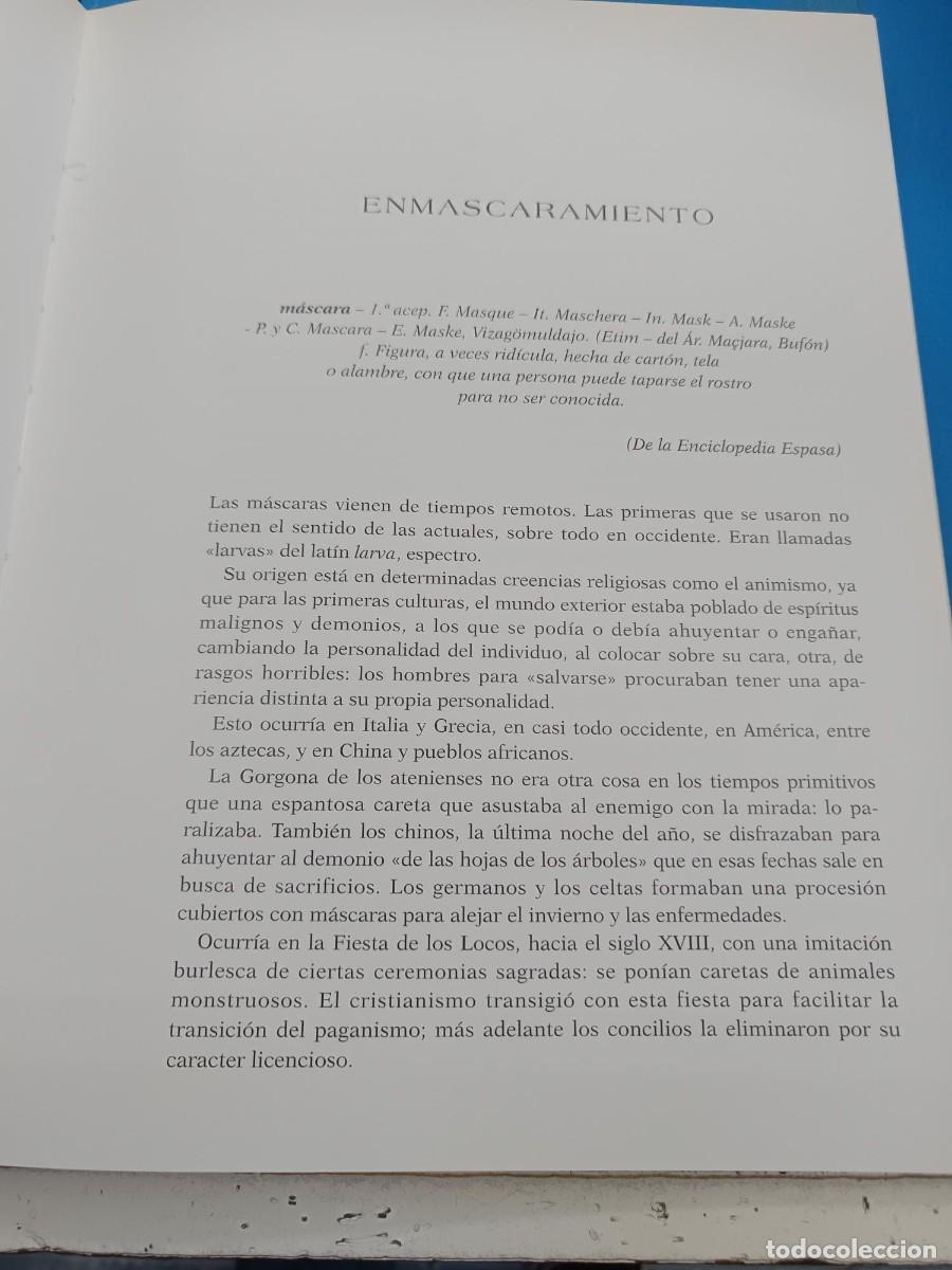 Libros de segunda mano: MASCARAS ALBERTO SCHMMER - Foto 3