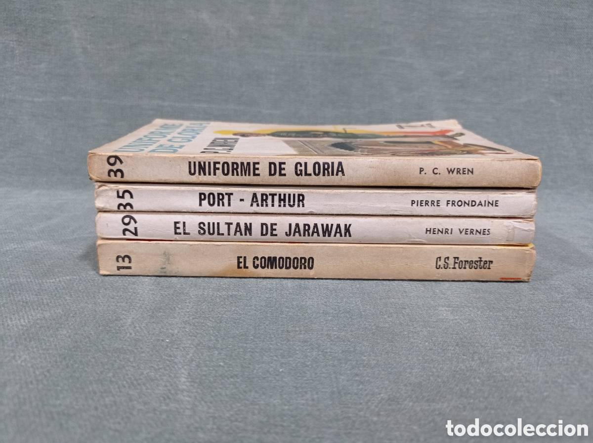 Libros de segunda mano: COLECCI&Oacute;N ALCOT&Aacute;N - ED. GP - LOTE DE 4 LIBROS