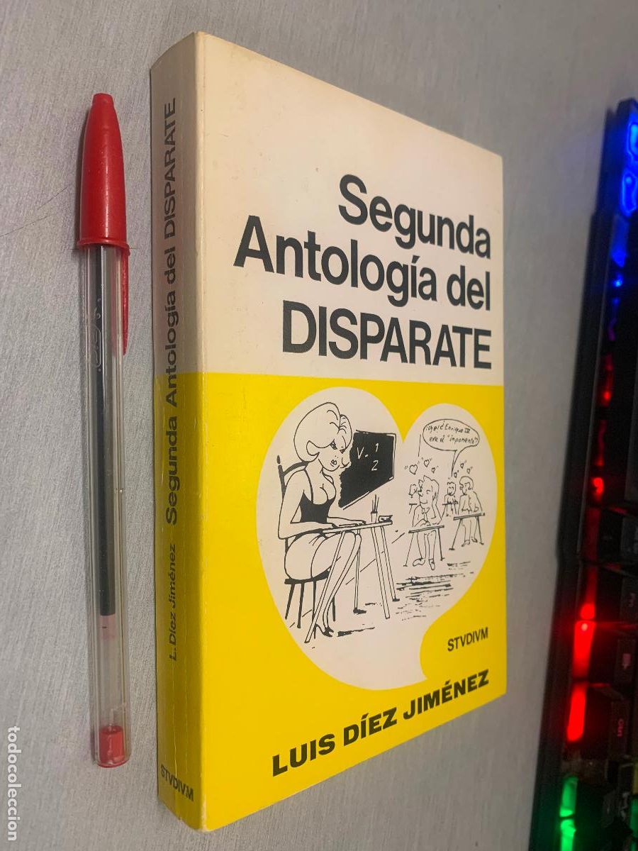 Libri di seconda mano: SEGUNDA ANTOLOG&Iacute;A DEL DISPARATE / LUIS D&Iacute;EZ JIM&Eacute;NEZ / EDITORIAL HERDER 1988