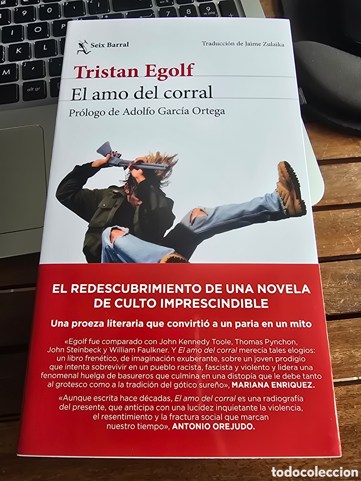 Libros de segunda mano: El amo del corral Tristan Egolf SEIX BARRAL EDICIONES 2026 novela