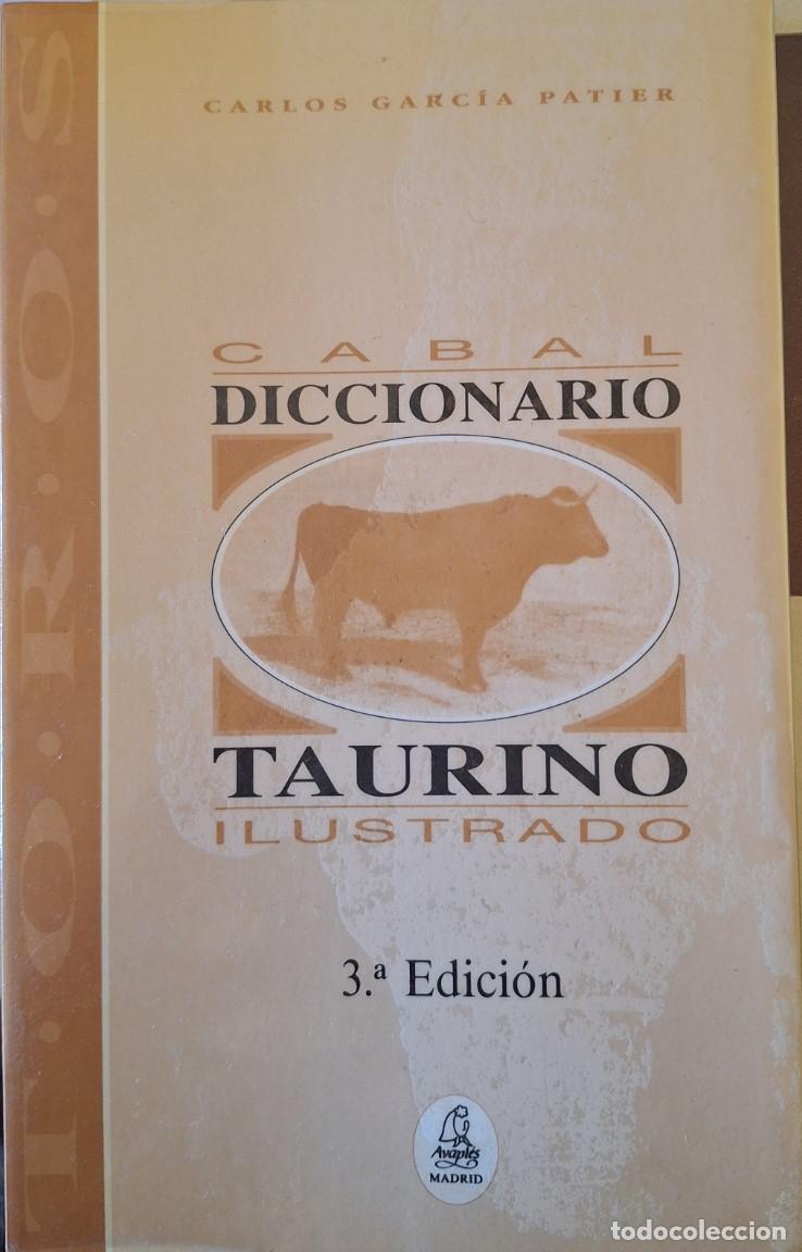 Libros de segunda mano: DICCIONARIO TAURINO ILUSTRADO. - GARCIA PARTIER, Carlos.