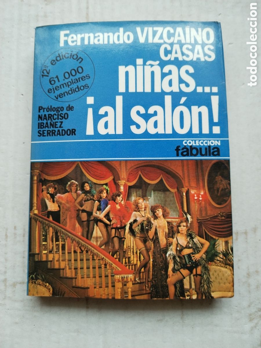 Libros de segunda mano: NI&Ntilde;AS AL SALON/FERNANDO VIZCA&Iacute;NO CASAS