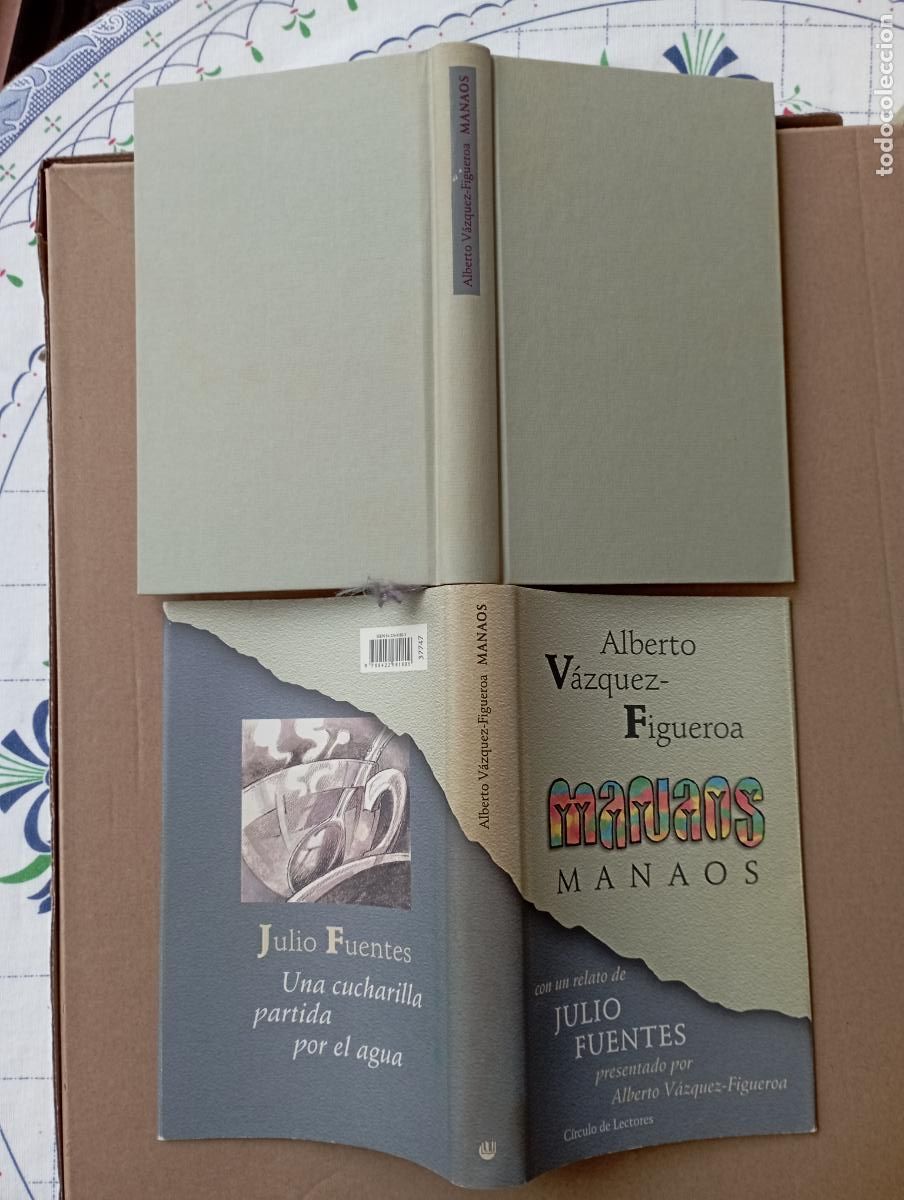Libros de segunda mano: PLI - MANAOS - ALBERTO V&Aacute;ZQUEZ-FIGUEROA - JULIO FUENTES - MUY NUEVO