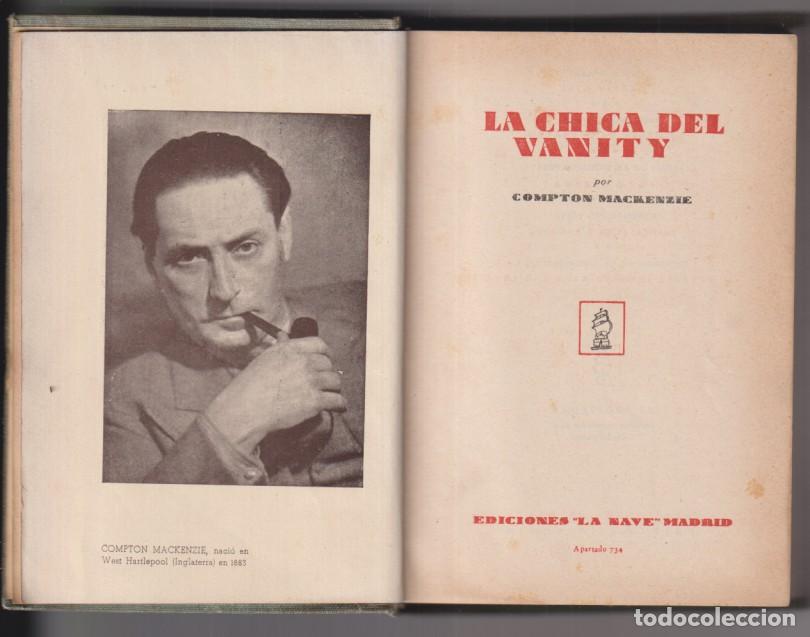 Livres d'occasion: la chica del Vanity por Compton Mackenzie. Ediciones la nave