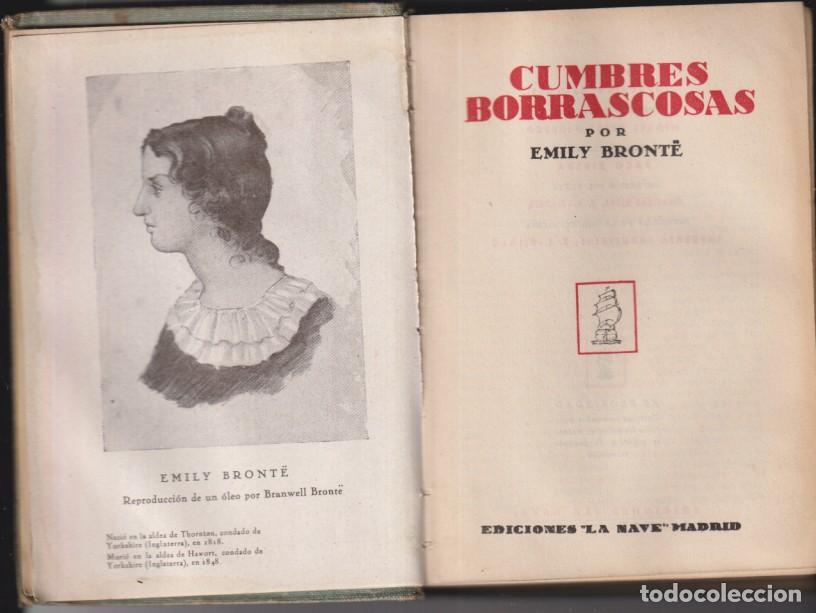 Libros de segunda mano: Cumbres borrascosa por Emily Bront&eacute;. Ediciones la nave