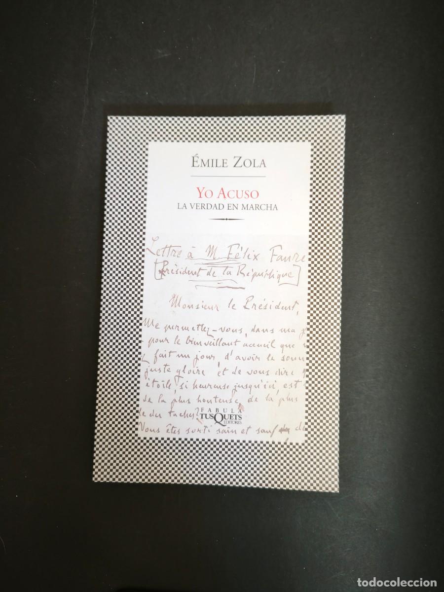 Libros de segunda mano: Yo acuso - &Eacute;mile Zola - Foto 1